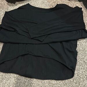Black mini dress long sleeve